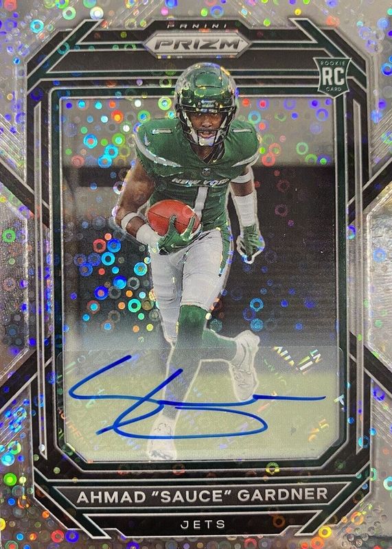 Sauce Gardner 2022 Prizm #341 Rookie Autographs - No Huddle BGS 9