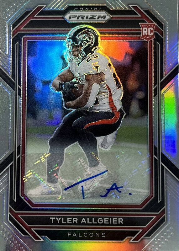 Tyler Allgeier 2022 Prizm #344 Rookie Autographs RAW