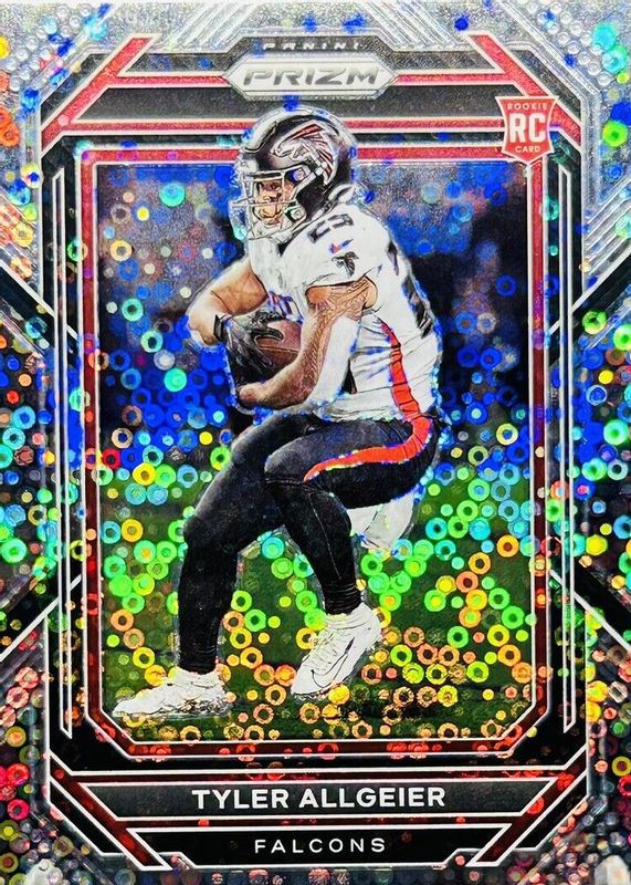 Tyler Allgeier 2022 Prizm #344 No Huddle Rookie RAW