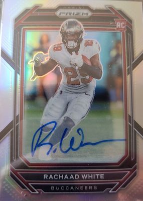 Rachaad White 2022 Prizm #343 Rookie Autographs Price Guide