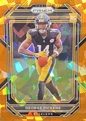 2022 Prizm #329 Orange Ice