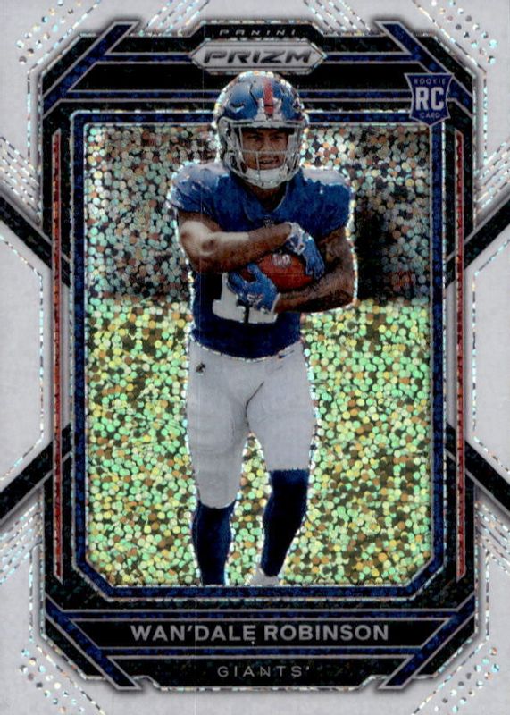 Wan'Dale Robinson 2022 Prizm #315 White Sparkle /(SSP) Rookie RAW