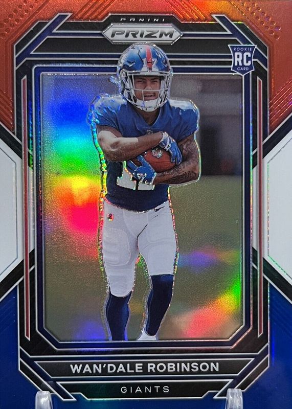 Wan'Dale Robinson 2022 Prizm #315 Red White Blue Rookie SGC 10