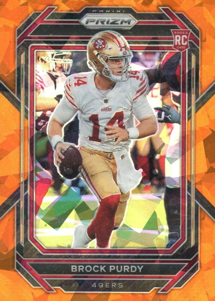 BROCK PURDY '22 Chronicles Football Prizm recrue noire PSA 9 EUR 23,52