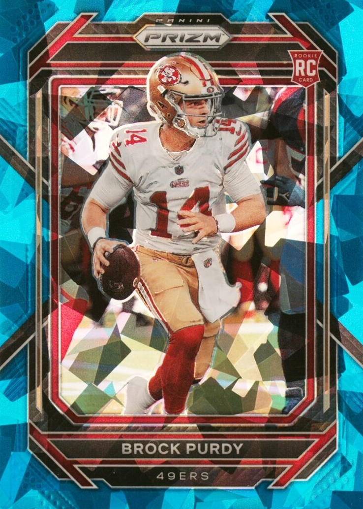 Brock Purdy 2022 Prizm #353 Blue Ice /99 Price Guide - Sports Card