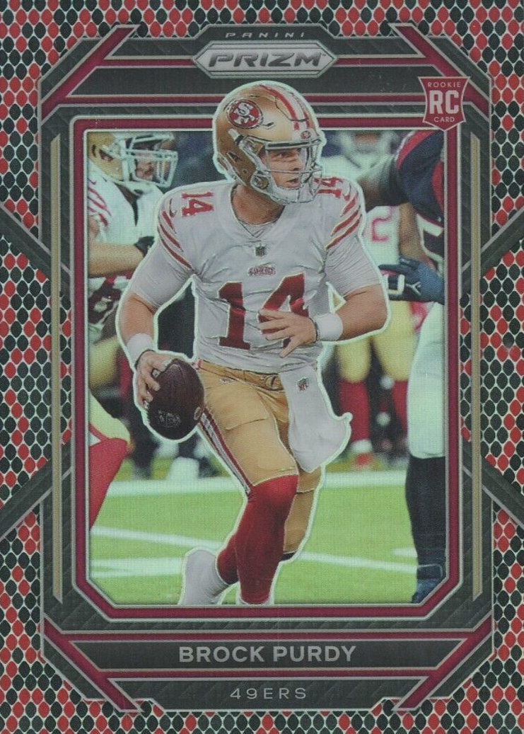 Brock Purdy 2022 Prizm #353 Snakeskin /(SSP) Price Guide - Sports