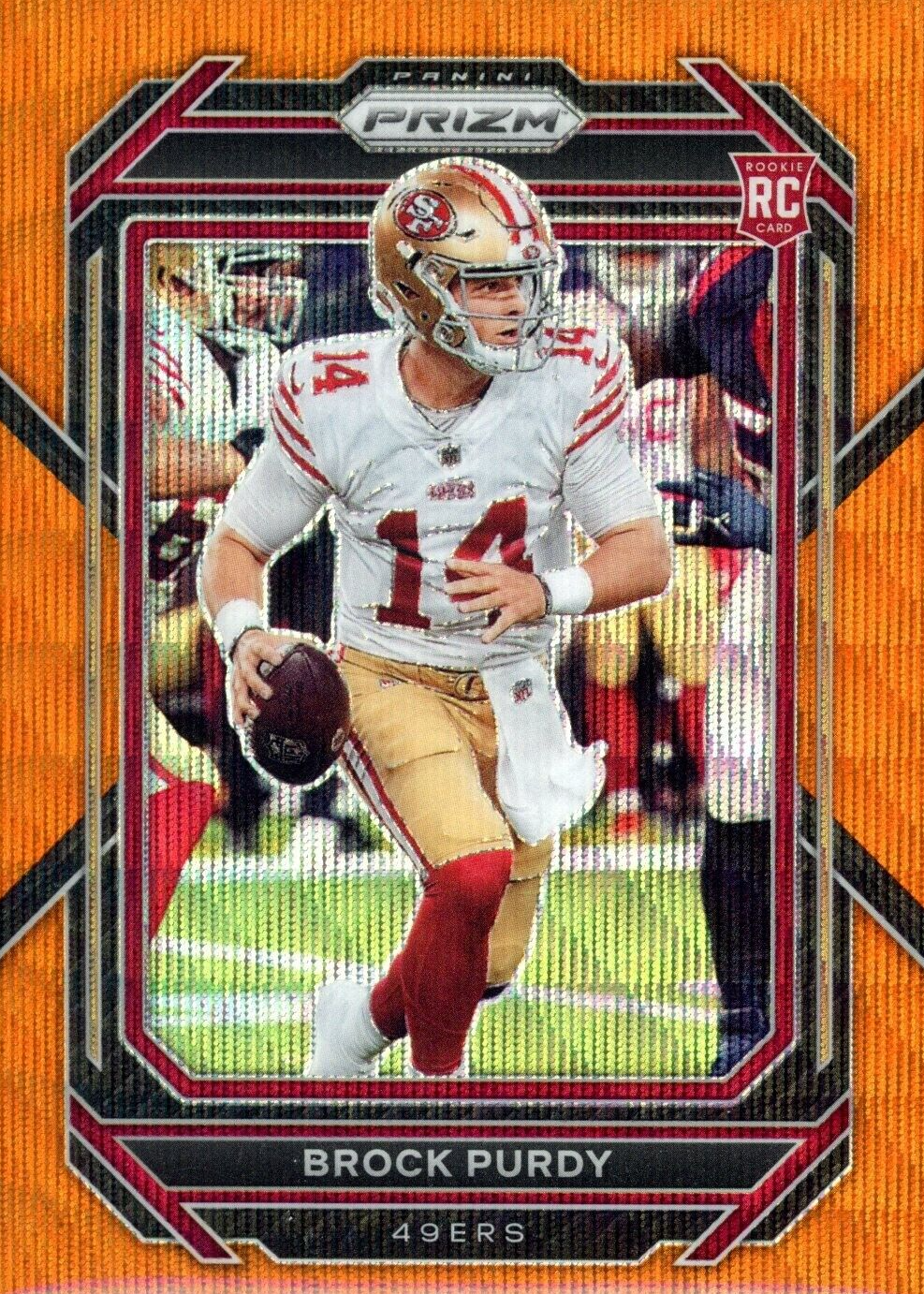 Brock Purdy 2022 Prizm #353 Orange Wave /60 Price Guide - Sports