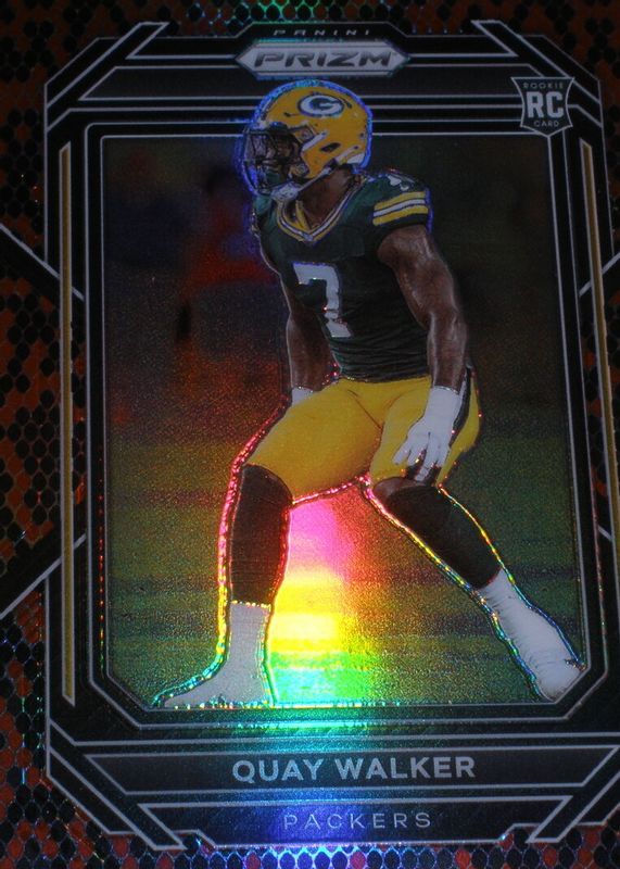 Quay Walker 2022 Prizm #373 Snakeskin /(SSP) Rookie RAW