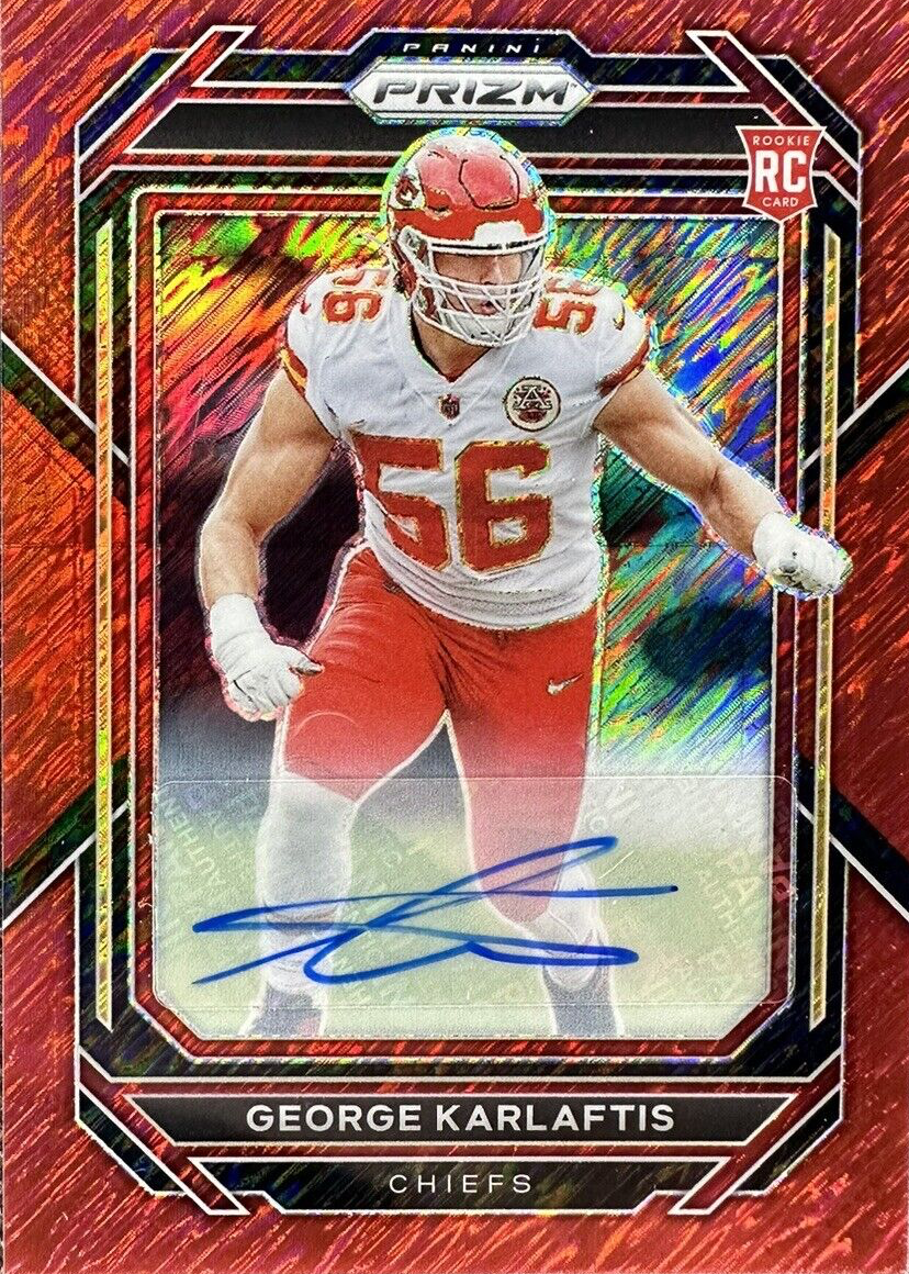 流行に  George Karlaftis Red - Autographs Rookie #378 Prizm 2022 その他