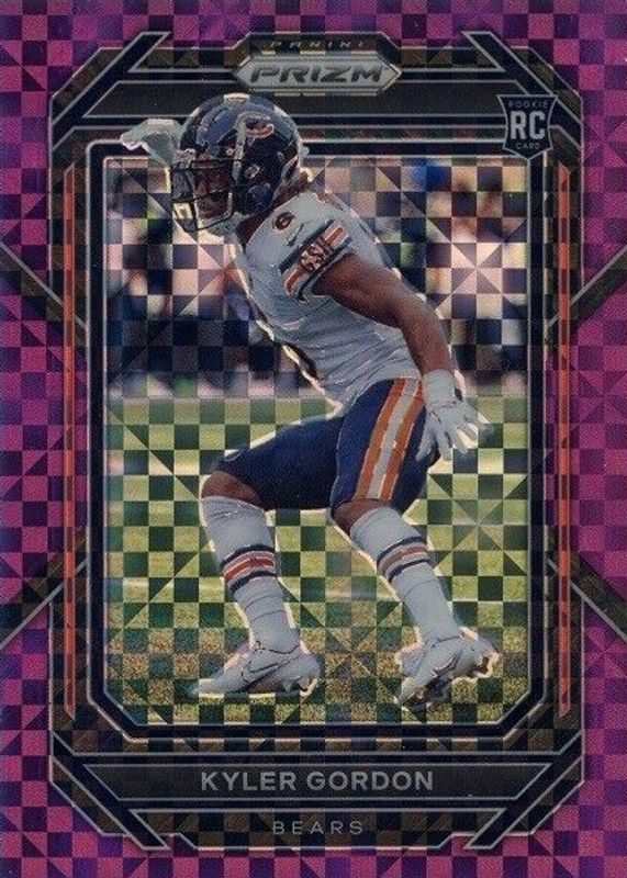 Kyler Gordon 2022 Prizm #385 Purple Power /49 Rookie RAW