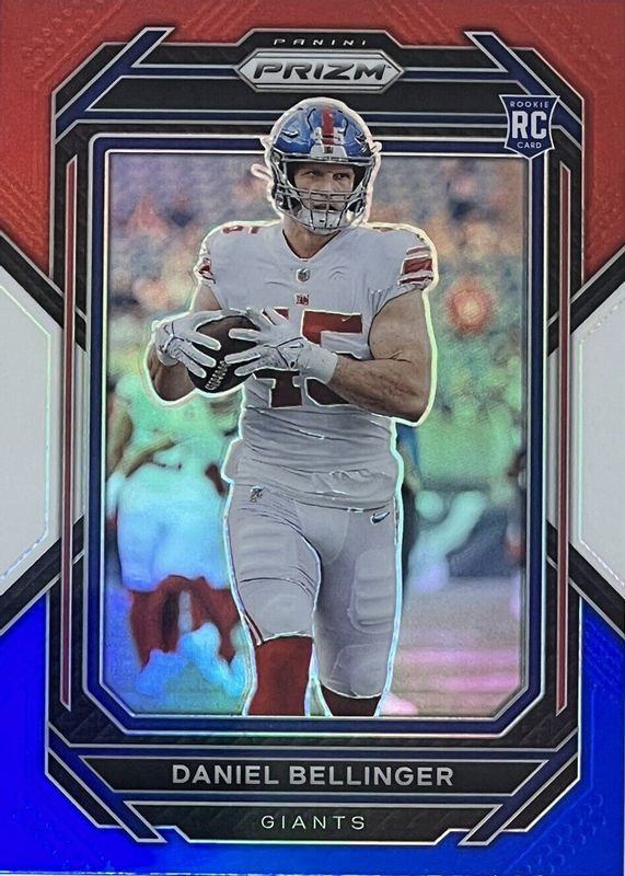 Daniel Bellinger 2022 Prizm #364 Red White Blue Rookie RAW