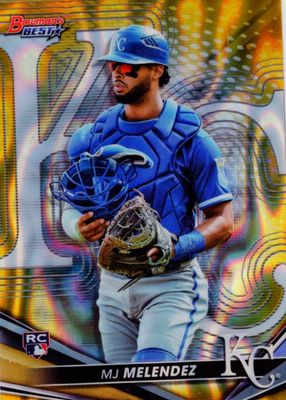 MJ Melendez 2022 Topps Chrome #RA-MJM Rookie Auto Price