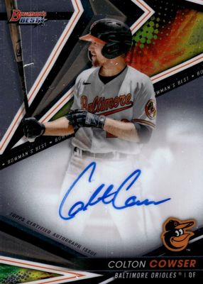 2022 Bowman's Best #T22-CC Best of 2022 Autographs