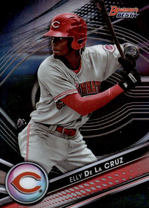 Elly De La Cruz 2022 Bowman's Best #TP-17 Top Prospects PSA 9