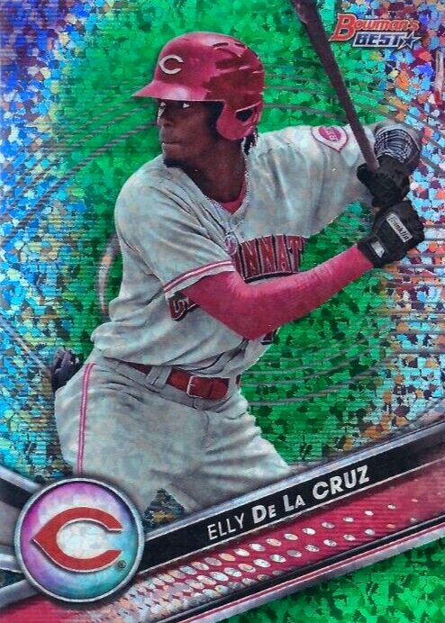 Elly De La Cruz 2022 Bowman's Best #TP-17 Top Prospects - Green