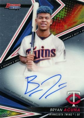 2022 Bowman's Best #T22-BA Best of 2022 Autographs