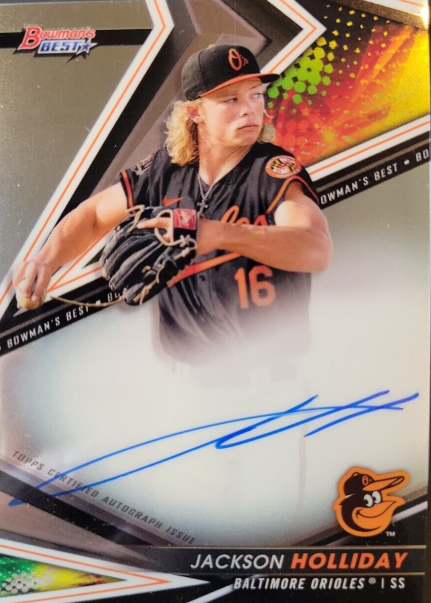 Jackson Holliday 2022 Bowman