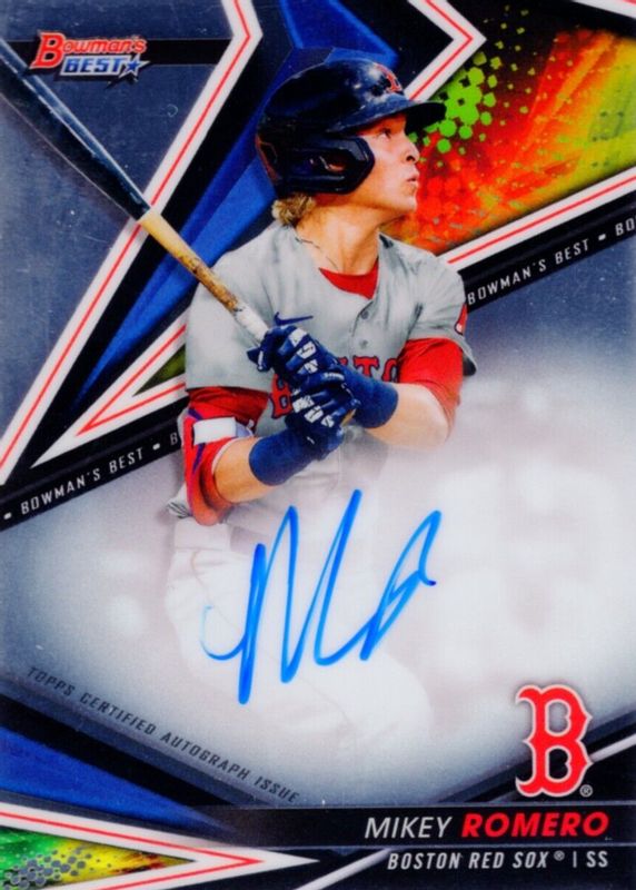 Mikey Romero 2022 Bowman's Best #T22-MR Best of 2022 Autographs PSA 10  Price Guide - Sports Card Investor