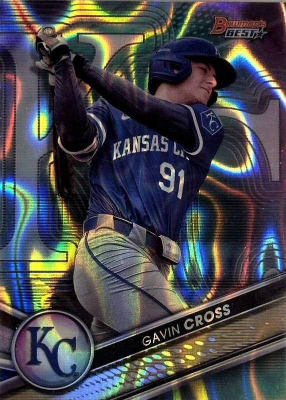 2022 Bowman's Best #TP-5 Top Prospects - Aqua Lava Refractor /199