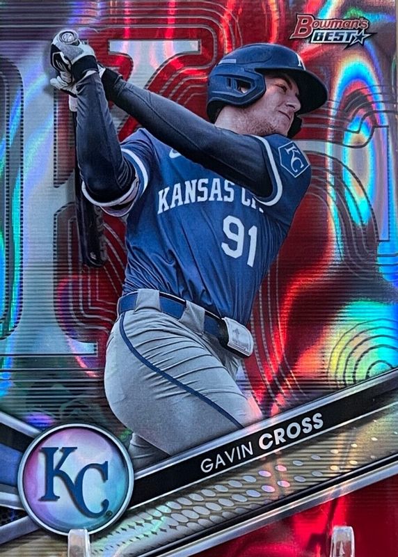 2022 Bowman's Best #TP-5 Top Prospects - Red Lava Refractor /5