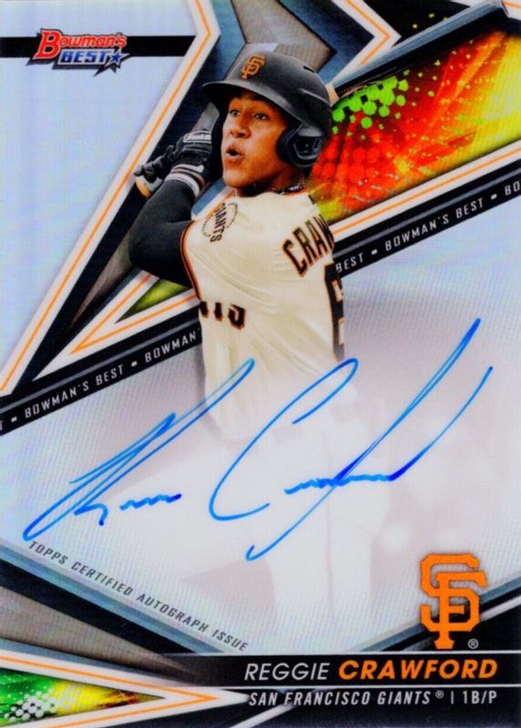 2022 Bowman's Best #T22-RC Best of 2022 Autographs - Refractor