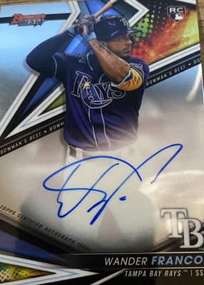 2022 Bowman's Best #T22-WF Best of 2022 Autographs