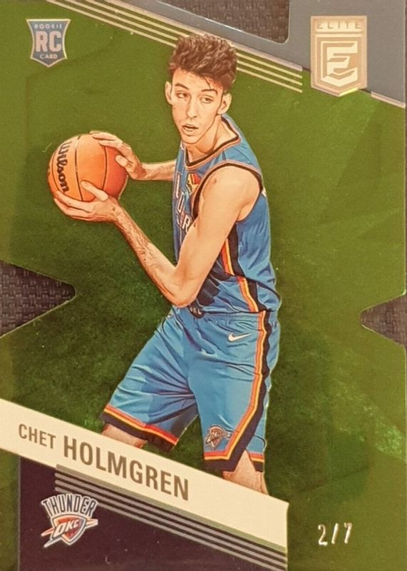 Chet Holmgren 2022 Elite #241 Status (/7) Rookie SGC 9.5