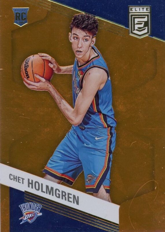 Chet Holmgren 2022 Elite #241 Orange Rookie BGS 9