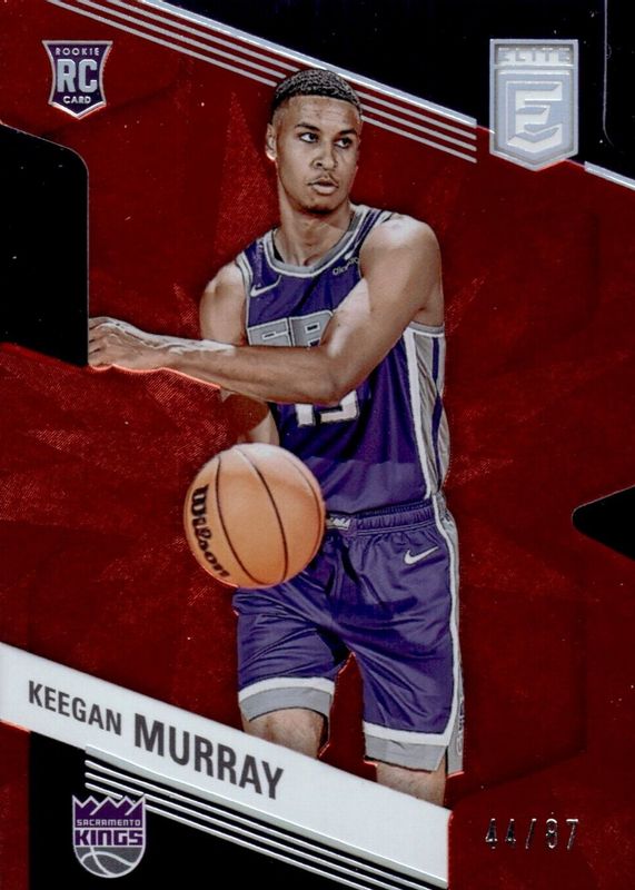 Keegan Murray 2022 Elite #209 Aspirations (/87) Rookie RAW