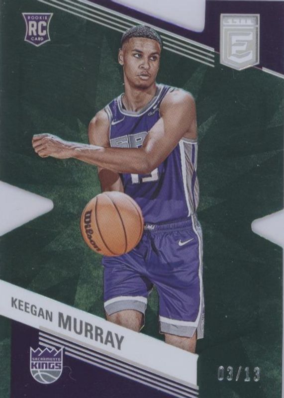 Keegan Murray 2022 Elite #209 Status (/13) Rookie SGC 10