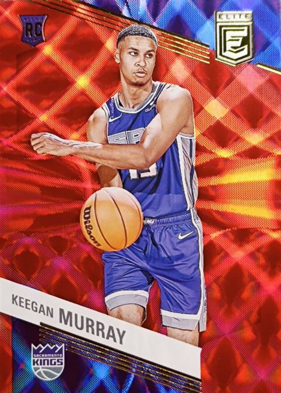 Keegan Murray 2022 Elite #209 Asia Exclusive Rookie RAW