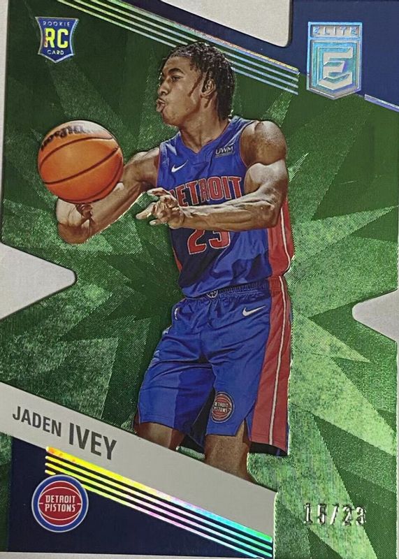 Jaden Ivey 2022 Elite #243 Status (/23) Rookie PSA 10