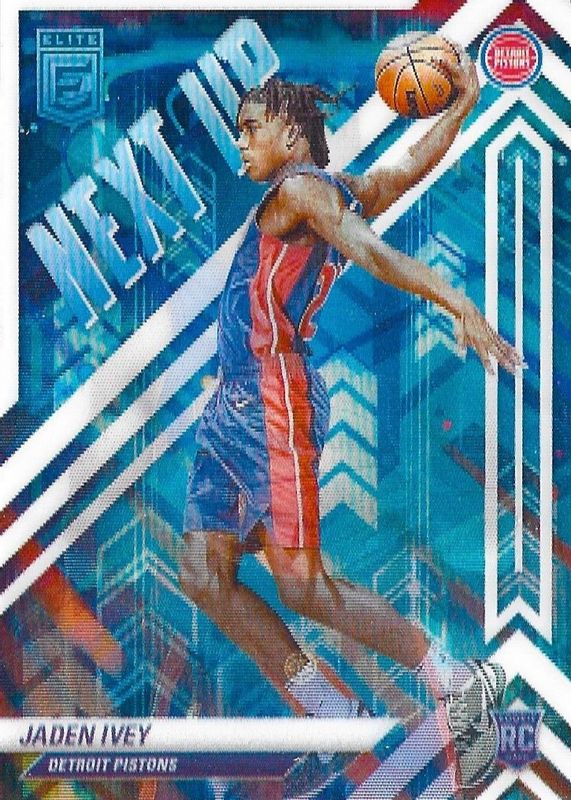 Jaden Ivey 2022 Elite #5 Next Up /(SSP) Rookie PSA 10