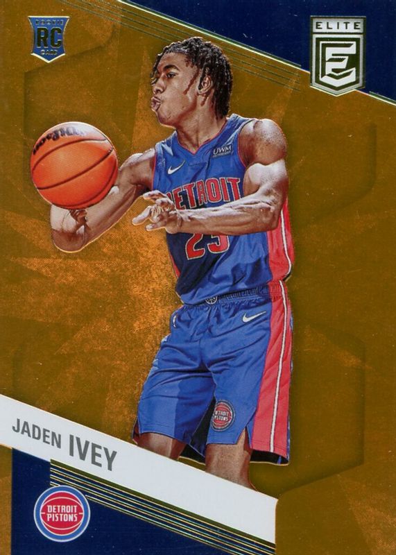 Jaden Ivey 2022 Elite #243 Orange Rookie RAW