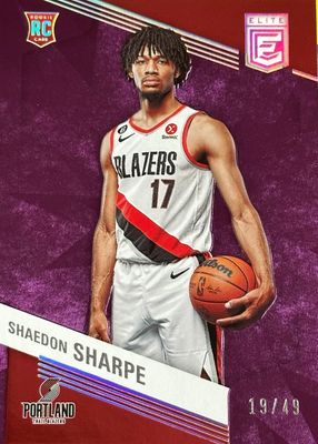 2022 Elite #244 Purple /49