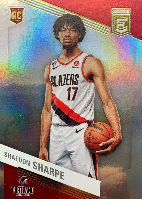 Shaedon Sharpe 2022 Elite #244 Base Rookie PSA 10