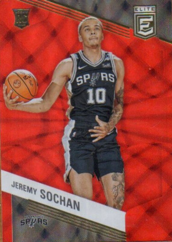 Jeremy Sochan 2022 Elite #232 Asia Exclusive Rookie PSA 10