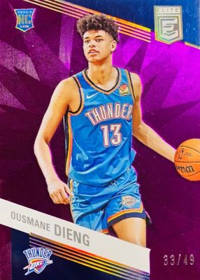 2022 Elite #206 Purple /49