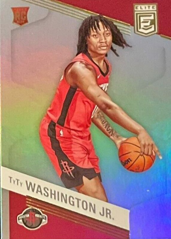 TyTy Washington Jr. 2022 Elite #227 Base Rookie PSA 9