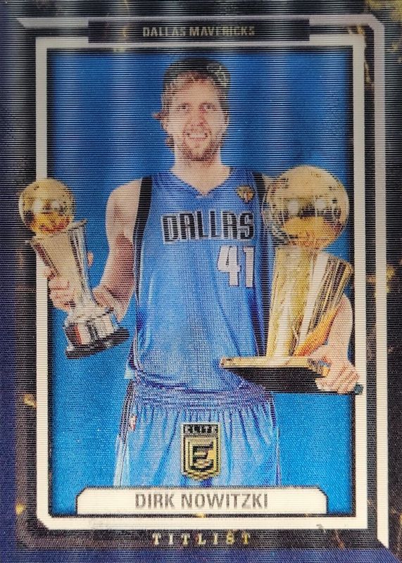 Dirk Nowitzki 2022 Elite #2 Titlists /(SSP) RAW