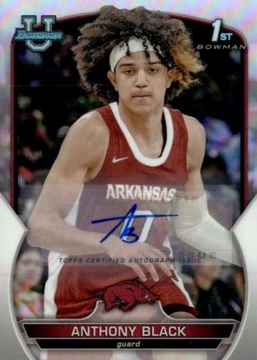 2022 Bowman Chrome University #58 Prospect Autographs - Refractor /499 (1st)