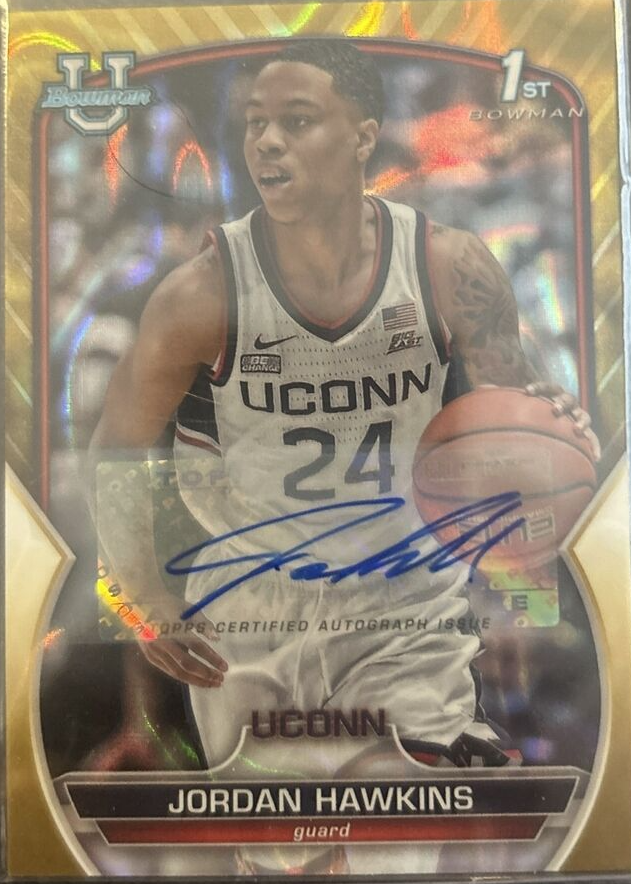Jordan Hawkins Basketball Cards Price Guide - Sports Card Investor