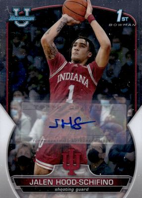 2022 Bowman Chrome University #57 Prospect Autographs (1st)