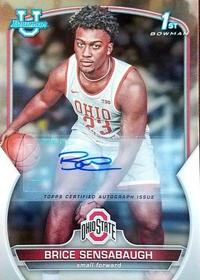 2022 Bowman Chrome University #11 Prospect Autographs (1st)