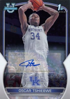 2022 Bowman Chrome University #74 Prospect Autographs (1st)