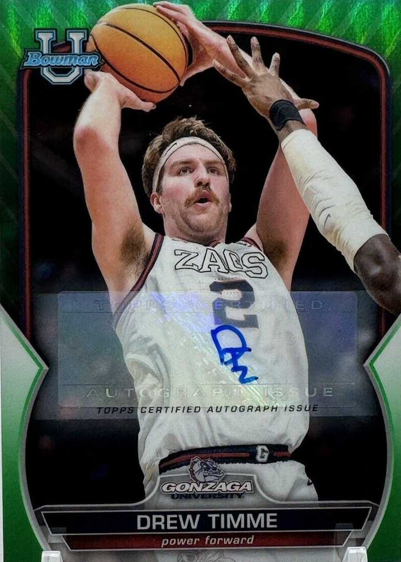 その他 drew timme bowman university 2023 psa9 2023 Bowman U Drew Timme Auto /199 | eBay