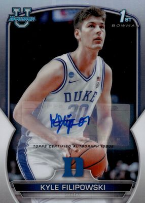 2022 Bowman Chrome University #47 Prospect Autographs - Refractor /499 (1st)