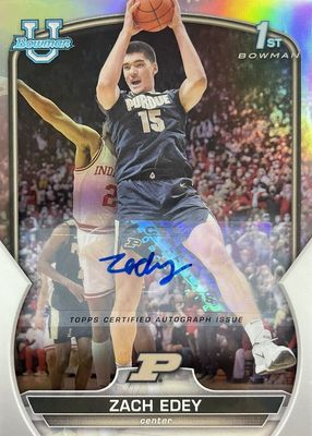 2022 Bowman Chrome University #79 Prospect Autographs - Refractor /499 (1st)