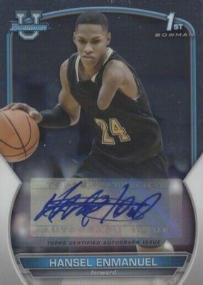 2022 Bowman Chrome University #52 Prospect Autographs (1st)