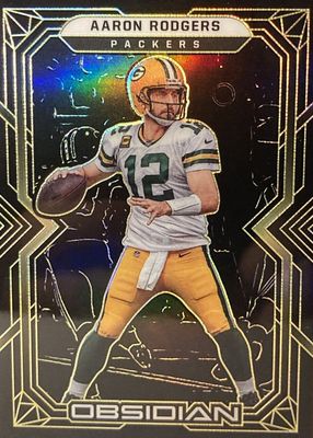 2022 Obsidian #42 Electric Etch Green /50